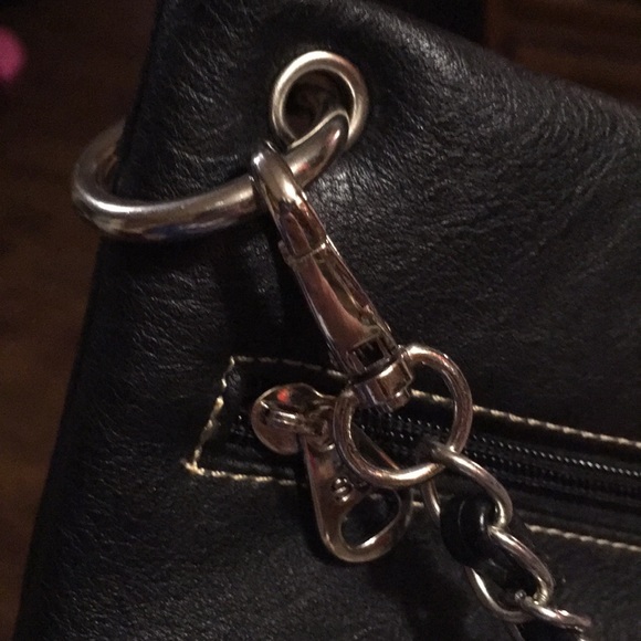 SS Country Diamond Cross Brown leather small bag - Picture 13 of 16